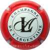 Capsule De L'Argentaine Blanc, contour rouge