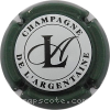Capsule De L'Argentaine Blanc, contour vert