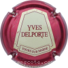Capsule Delporte Yves Contour rouge métallisé