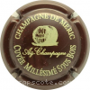 Capsule De Méric  Cuvée Millésimé, marron et crème