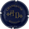 Capsule De Milly Albert  Bleu foncé et or