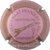 Capsule Derouillat - Francquet Rose et or, striée