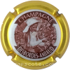 Capsule Desbordes - Amiaud Contour or et marron