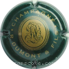 Capsule Dumont R.  et fils Vert foncé et or
