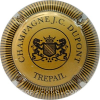 Capsule Dupont J C Kaki striée, petites lettres