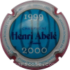 Capsule Abelé Henri  an 2000, contour rouge