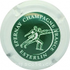 Capsule Esterlin Vert, contour blanc