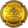 Capsule Etienne Jean- Marie Or jaune et noir, striée