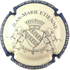 Capsule Etienne Jean- Marie Blanc, contour bleu