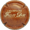 Capsule Fallet-Dart  Marron et crème