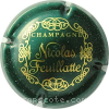 Capsule Feuillatte Nicolas Vert foncé et or