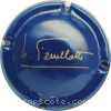Capsule Feuillatte Nicolas Bleu, signature or