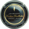 Capsule Feuillatte Nicolas Contour noir, centre noir
