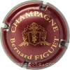 Capsule Figuet Bernard  Bordeaux et or