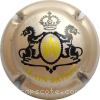 Capsule Bailly Alain Gris pâle, noir et or